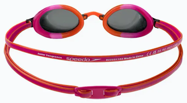 Окуляри для плавання SPEEDO пластик силікон OSFM рожевий помаранчевий