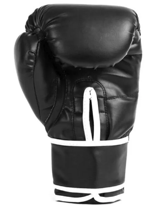 Боксерські рукавиці Everlast шкіра L чорний