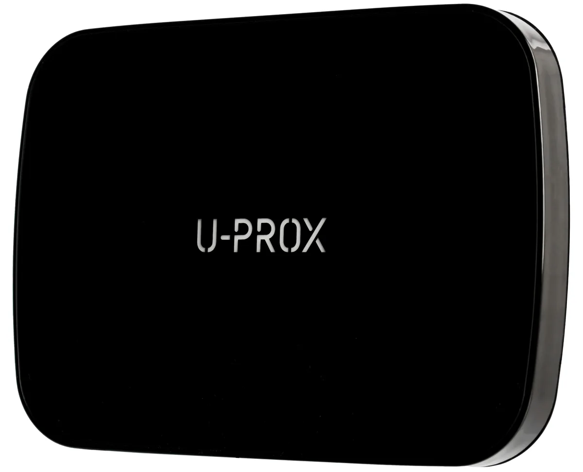 Комплект охоронної сигналізації U-Prox MPX L KF kit Black, U-Prox MPX L, U-Prox PIR, U-Prox WDC, U-Prox Keyfob B4, бездротовий, чорний