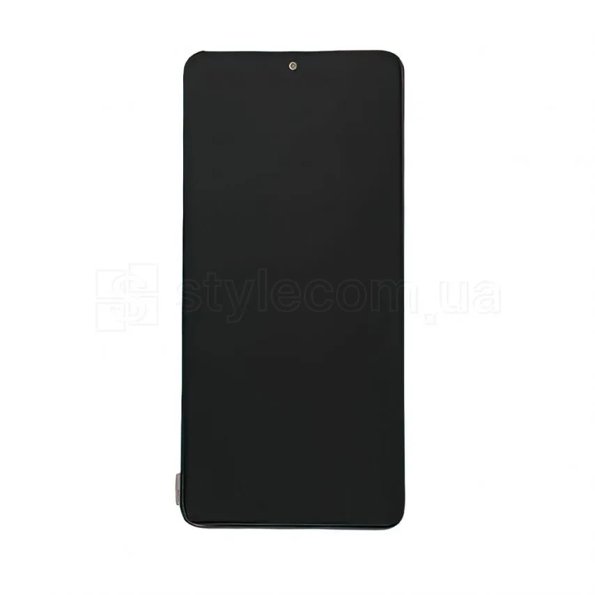 Дисплей Super AMOLED Xiaomi 6,67 дюйм чорний з сенсорним екраном і рамкою Service Original