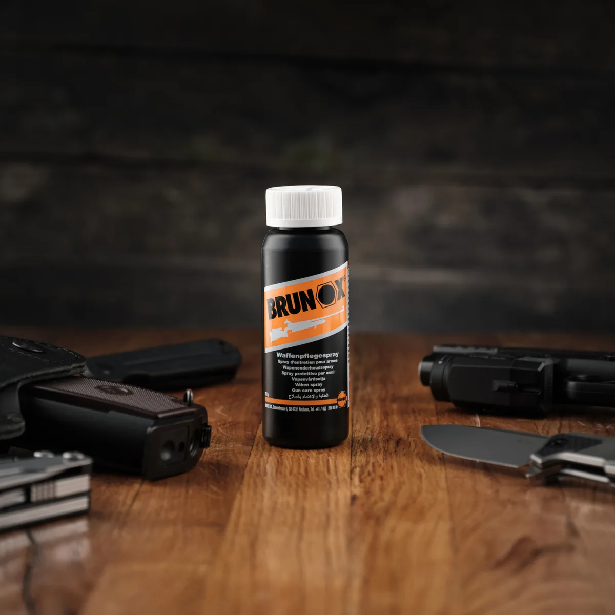 Антикоррозийная защита смазка Brunox Gun Care 100 мл прозрачная