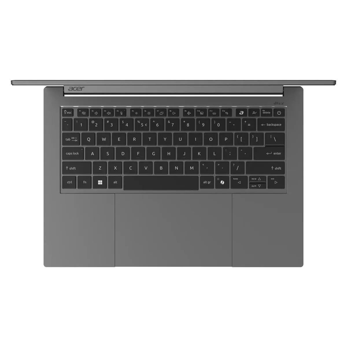 Ноутбук Acer OLED 14.5 дюймов 2.8K AMD Ryzen 7 32GB SSD 1TB серый