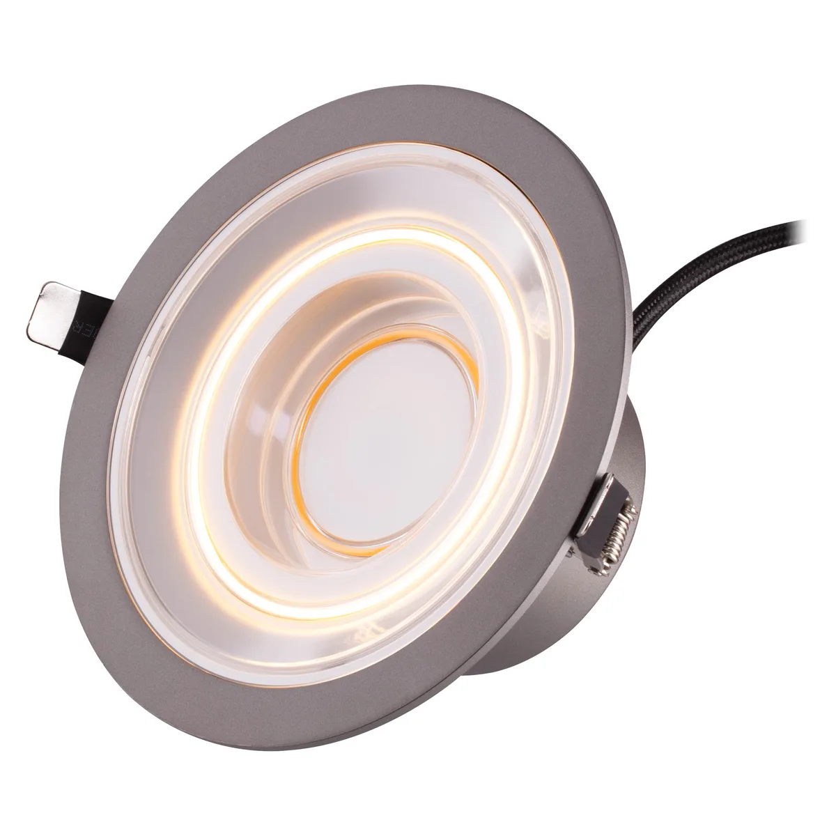 Світильник даунлайт LEDVANCE Decor Filament Echo 7Вт 650Лм 2700K 166мм сірий