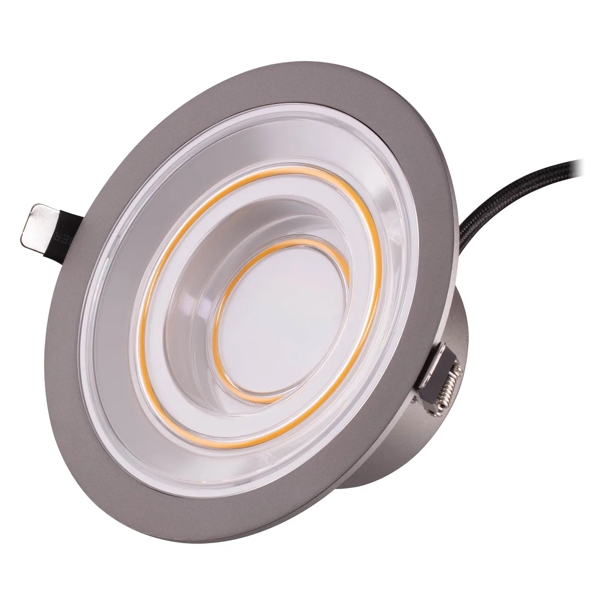 Світильник даунлайт LEDVANCE Decor Filament Echo 7Вт 650Лм 2700K 166мм сірий