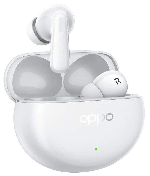 Гарнітура OPPO бездротова пластикова 12,4 мм біла з вологозахистом IP55