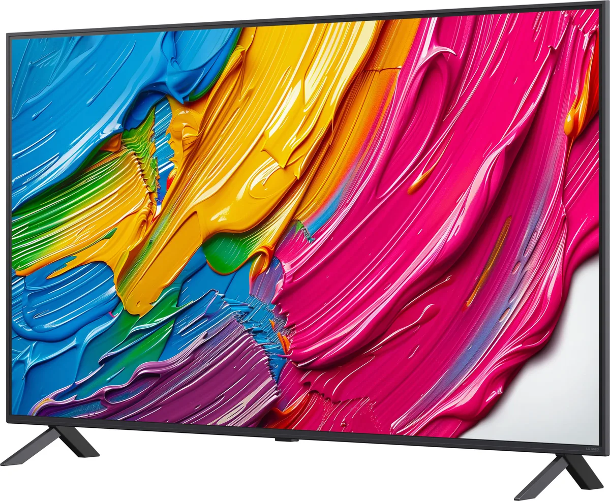 Телевізор LG QNED 55 дюймів 4K Smart Black