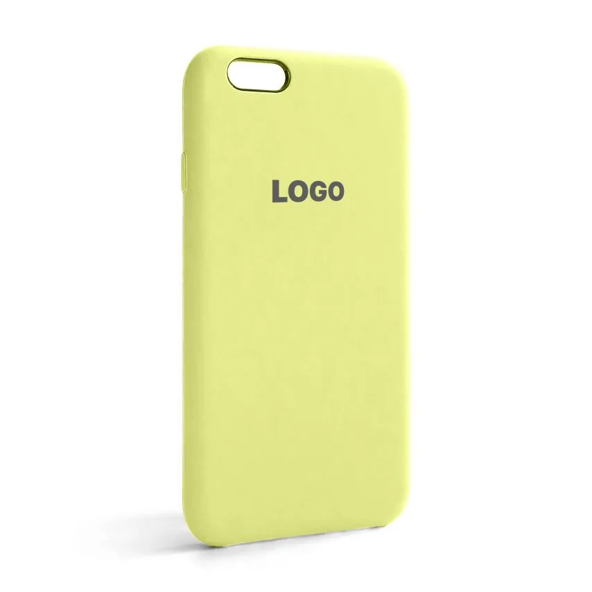 Чохол Silicone Case для Apple iPhone 6 6s жовтий