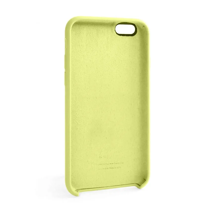Чохол Silicone Case для Apple iPhone 6 6s жовтий