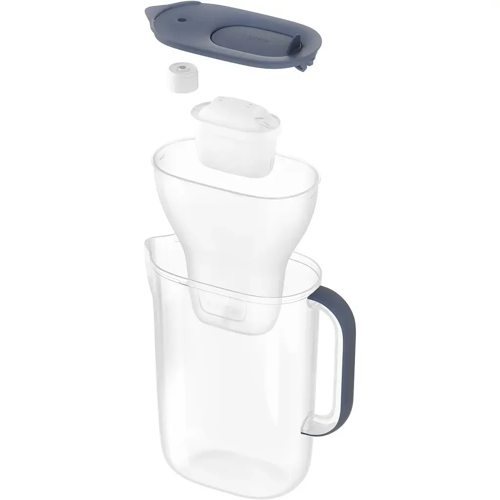 Фільтр-глечик Brita 3,6 л сіро-блакитний з 3 картриджами MAXTRA PRO