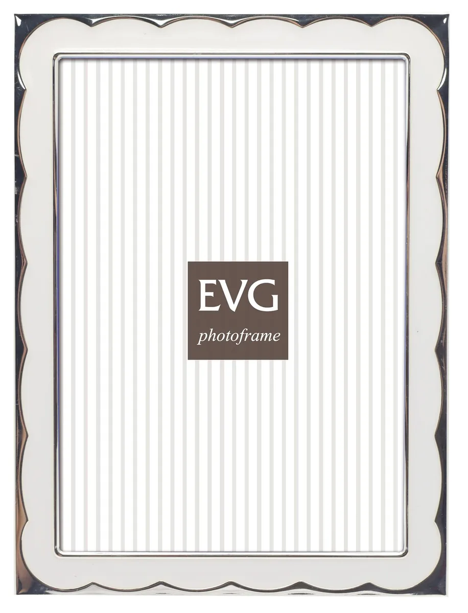Фоторамка EVG метал 10х15 см біла