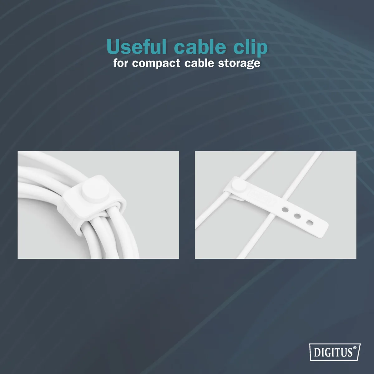 Кабель DIGITUS USB-A > USB-C заряджання/синхронізації, USB 2.0, 60W, силіконовий, 2м, білий