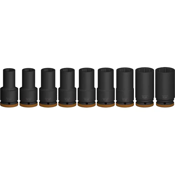 Набір ударних торцевих головок Bosch Professional Deep 3/4" 9шт