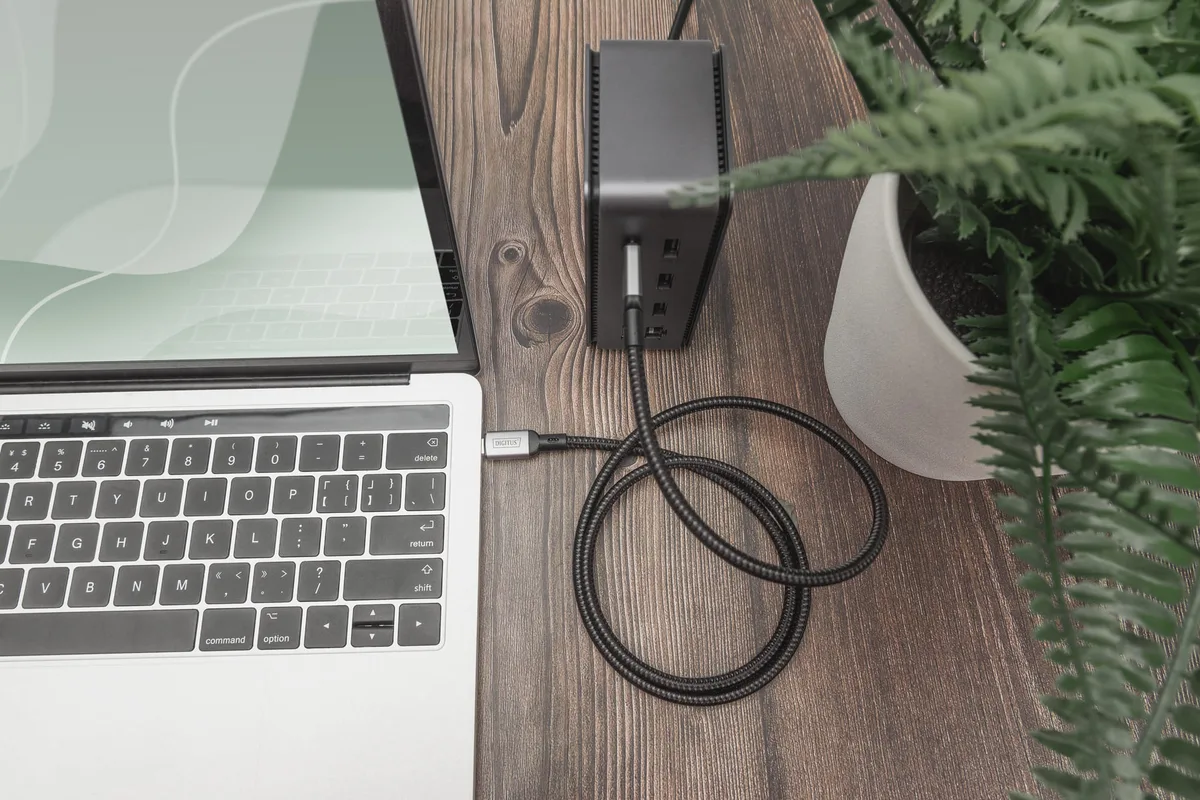 Кабель DIGITUS USB 4.0 (Type-C/Type-C) 3м, чорний