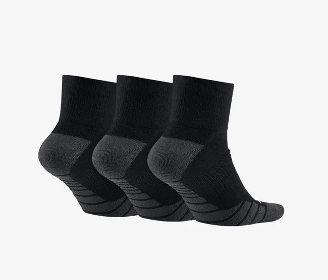 Шкарпетки NIKE поліестер 46-50 чорний 3 пари
