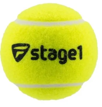 М'яч для тенісу Tecnifibre Гума 1 ball Жовто-зелений