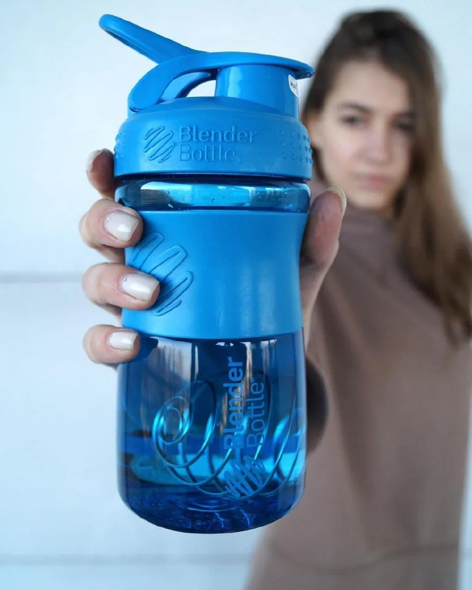 Шейкер спортивний BlenderBottle Tritan 590 мл Блакитний