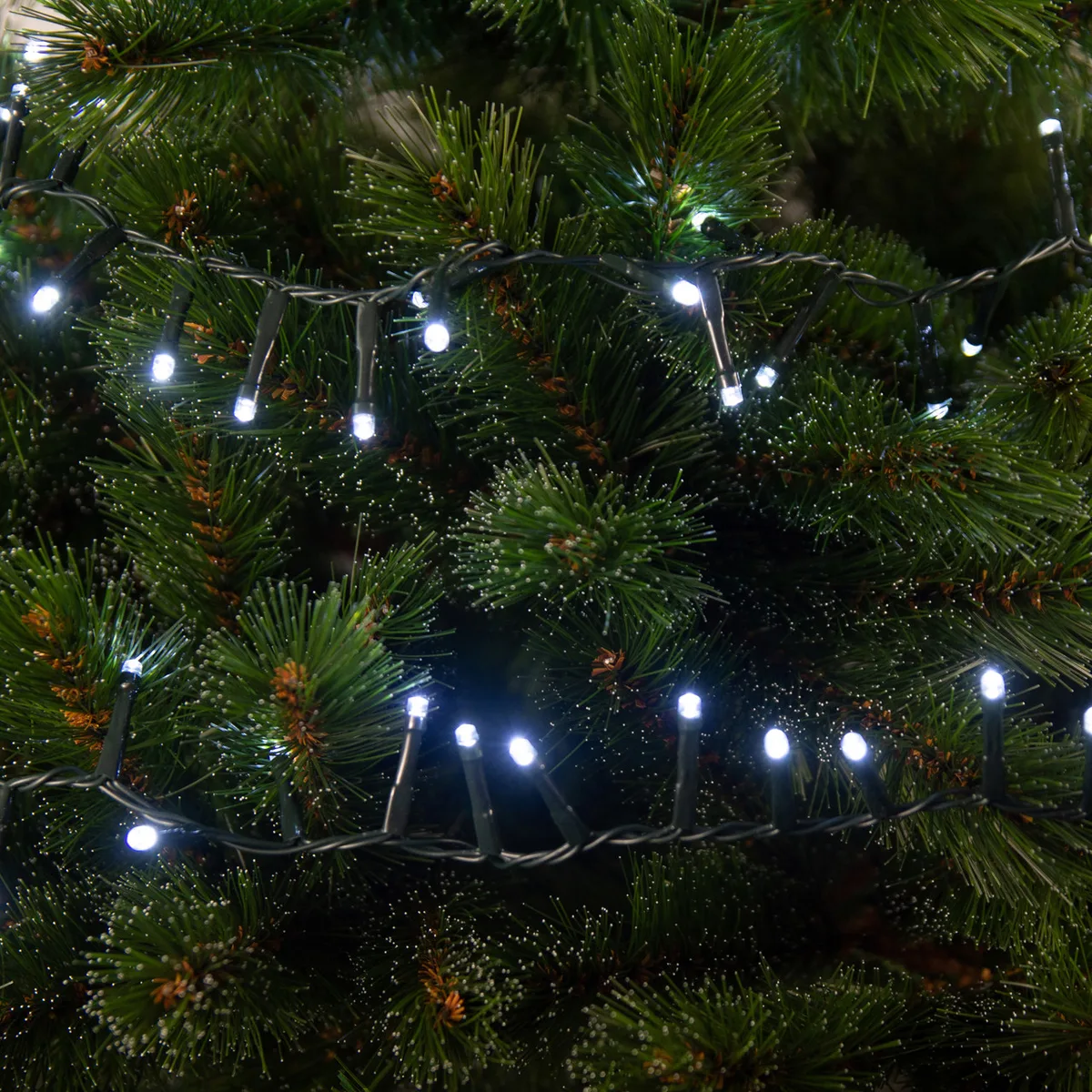 Гірлянда Chomik електрична 200 LED 10 м холодне біле