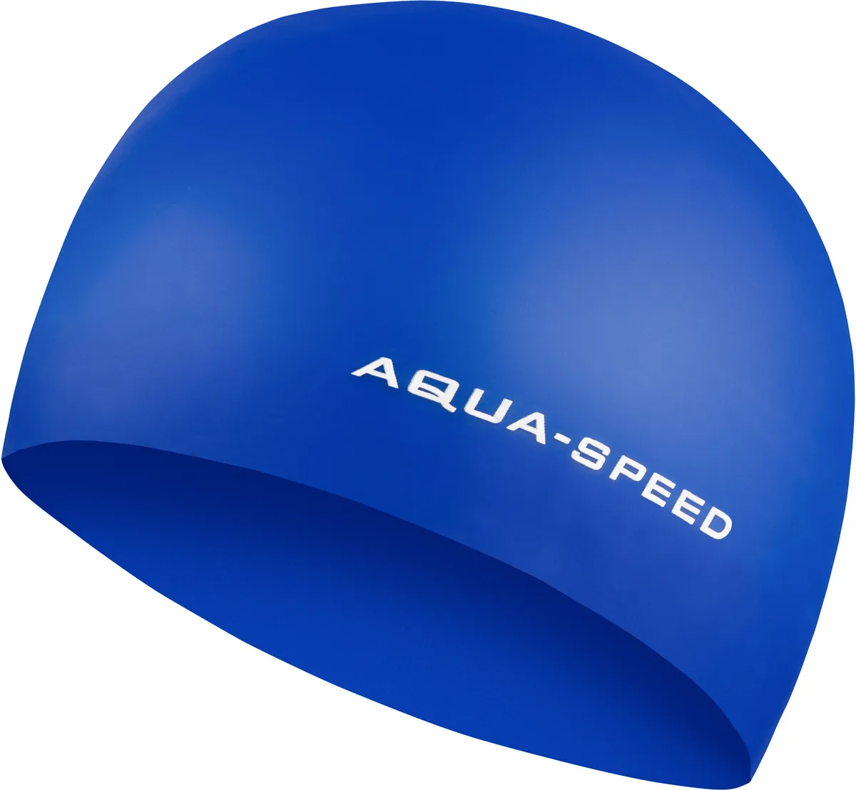 Шапка для плавання AQUA SPEED силікон OSFM синій