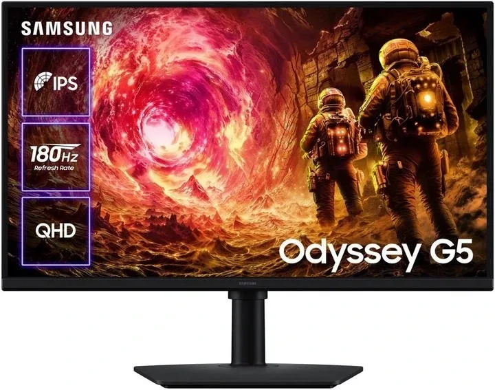 Монитор Samsung 27" S27DG500E HDMI, DP, USB, MM, IPS, 2560x1440, 180Hz, 1ms