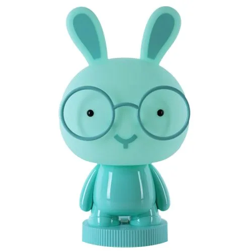 Світильник-нічник LED із акумулятором Bunny зелений для дитячої кімнати.