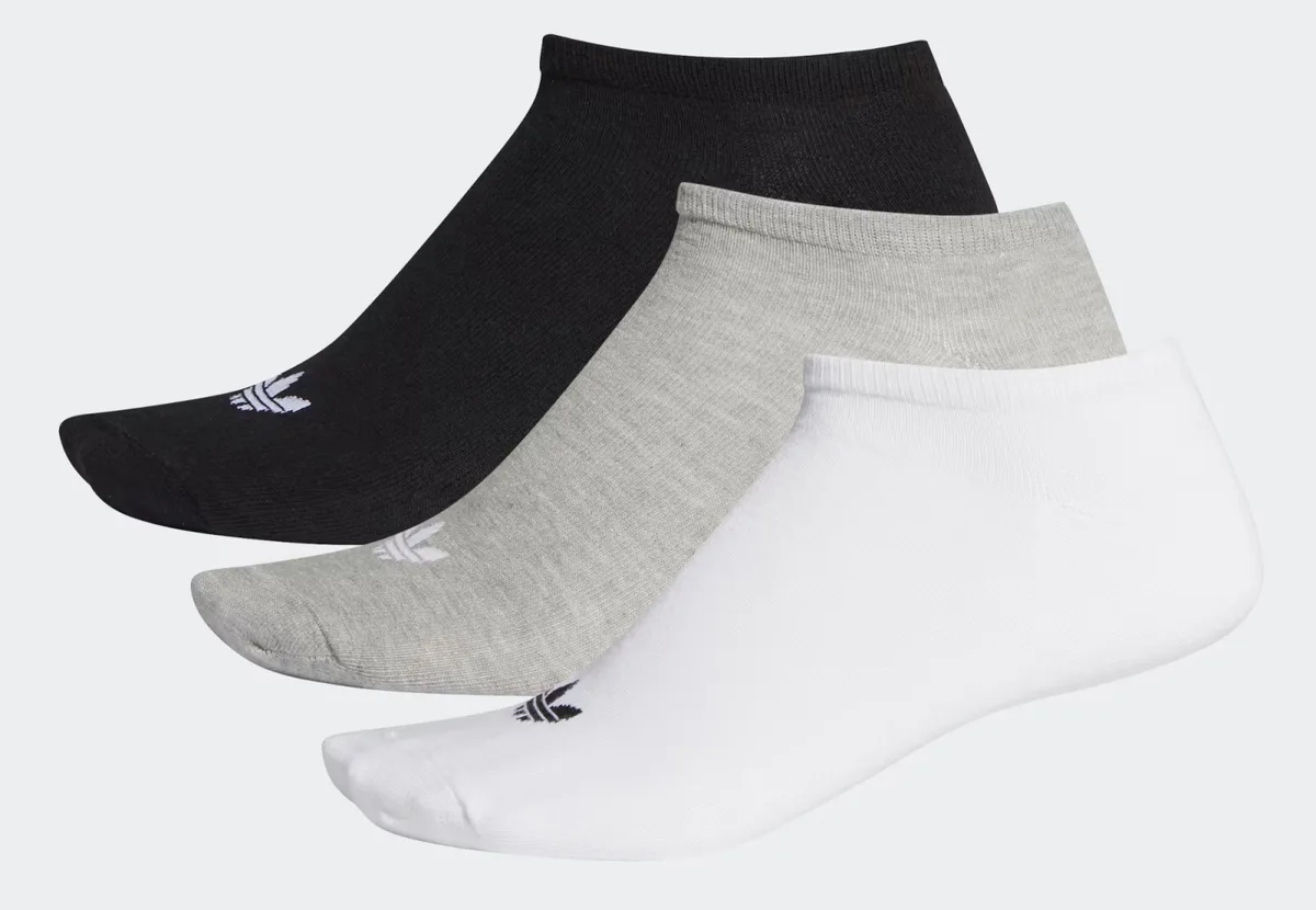 Шкарпетки Adidas бавовна 39-42 білий сірий чорний