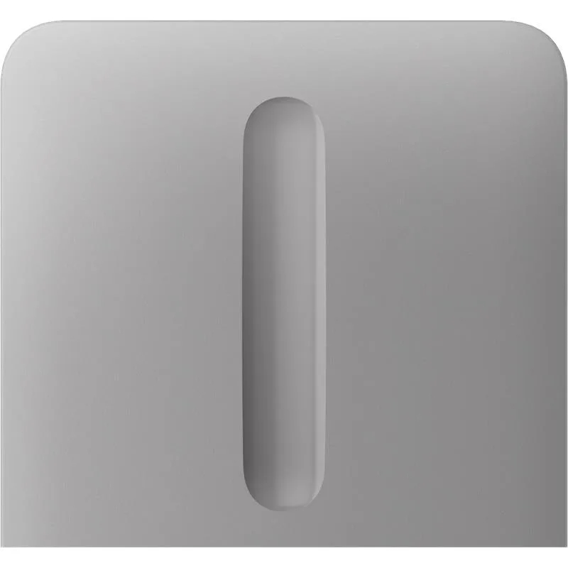 Кнопка боковая для одноклавишного вертикального выключателя диммера Ajax SideButton Vertical Dimmer 1-группа 2-way для LightSwitch, Jeweler, беспроводная, fog.
