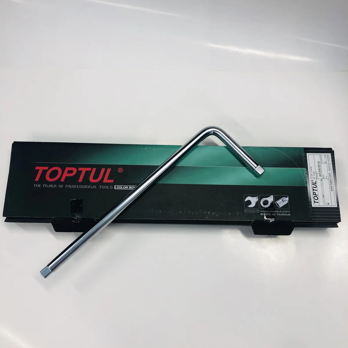Вороток Г-подібний Toptul 1/2" 360 мм хром-ванадієва сталь