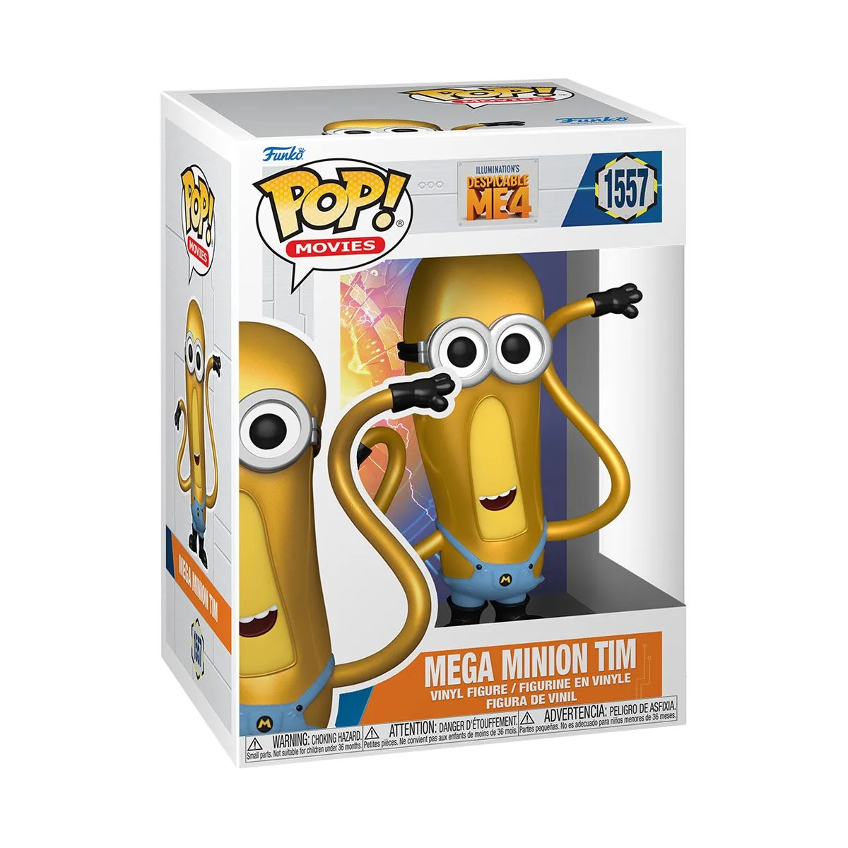 Фігурка Funko POP вініл 10 см Mega Minion Tim Жовтий