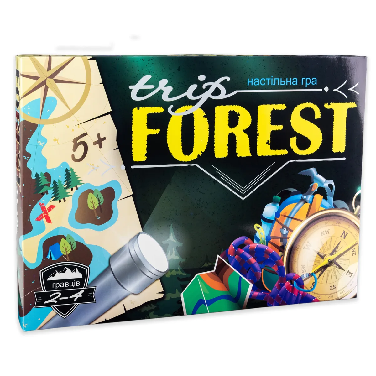 Настільна гра Trip Forest 41,5х30х4,5 см картонна для дітей 5+ 2-4 гравці