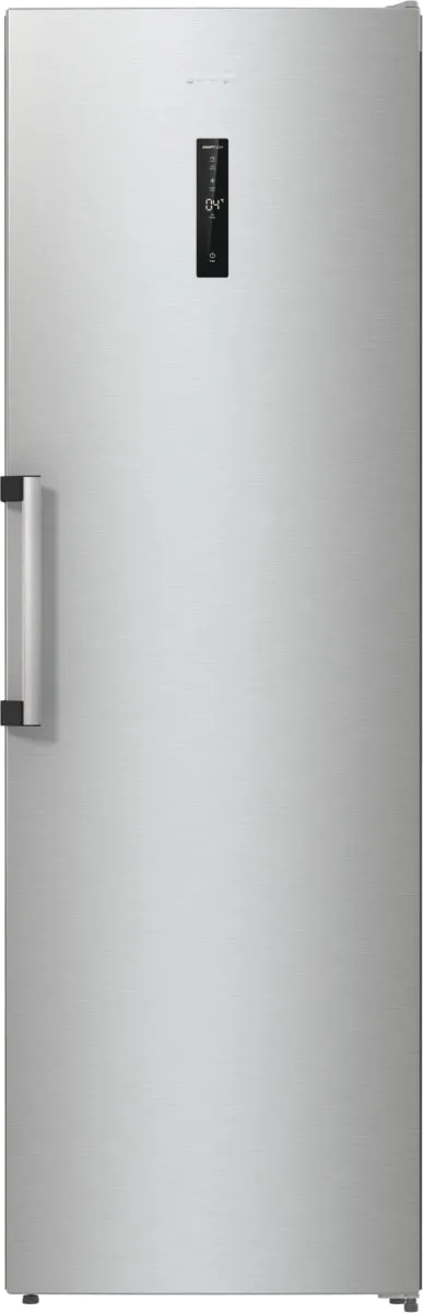 Холодильна камера Gorenje, 185x60x66 см, об'єм 398 л, клас енергоспоживання А++, LED-дисплей, зона свіжості, матова нержавіюча ста