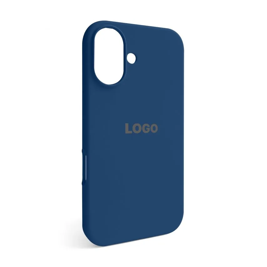Чохол Silicone Case для Apple iPhone силіконовий синій