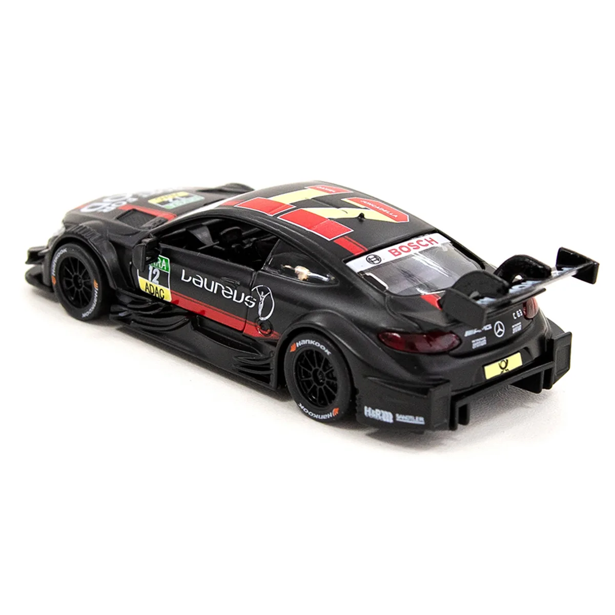 Автомодель TechnoDrive метал 6,5х7х17,5 см чорна