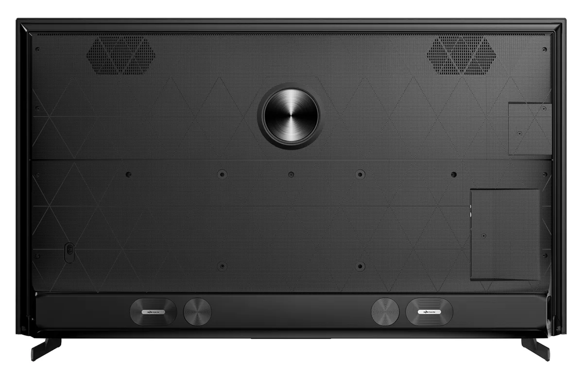 Телевізор ERGO MiniLED 55 дюймів QLED Титановий 4K 120Гц Dolby Vision