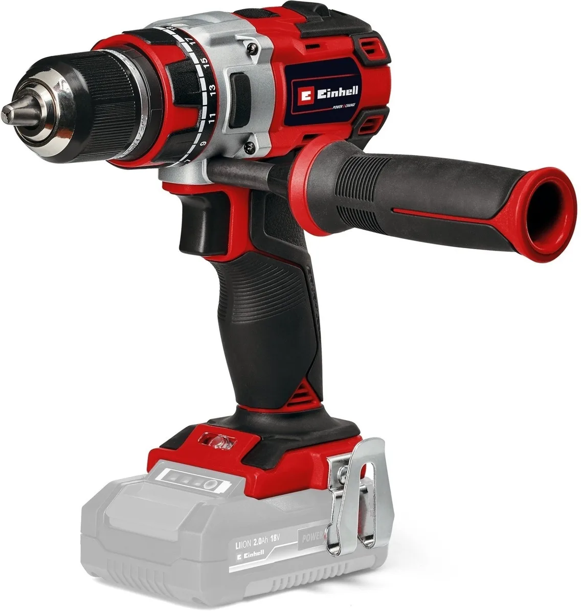 Акумуляторний шуруповерт-дриль Einhell Professional TP-CD 18/80 Li BL - Solo PXC 18В 80Нм 0-500/0-1800 об/хв.