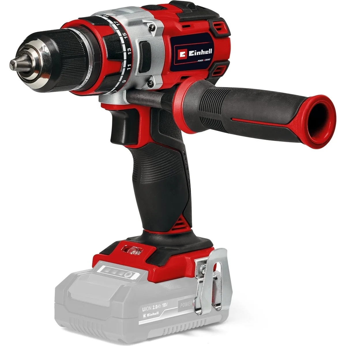 Акумуляторний шуруповерт-дриль Einhell Professional TP-CD 18/80 Li BL - Solo PXC 18В 80Нм 0-500/0-1800 об/хв.