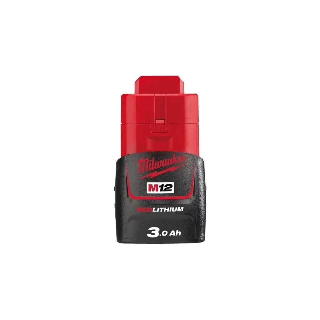Комплект батареї та зарядного пристрою Milwaukee NRG-302 12В 2х3А·год Redlithium M12 ЗП С12C