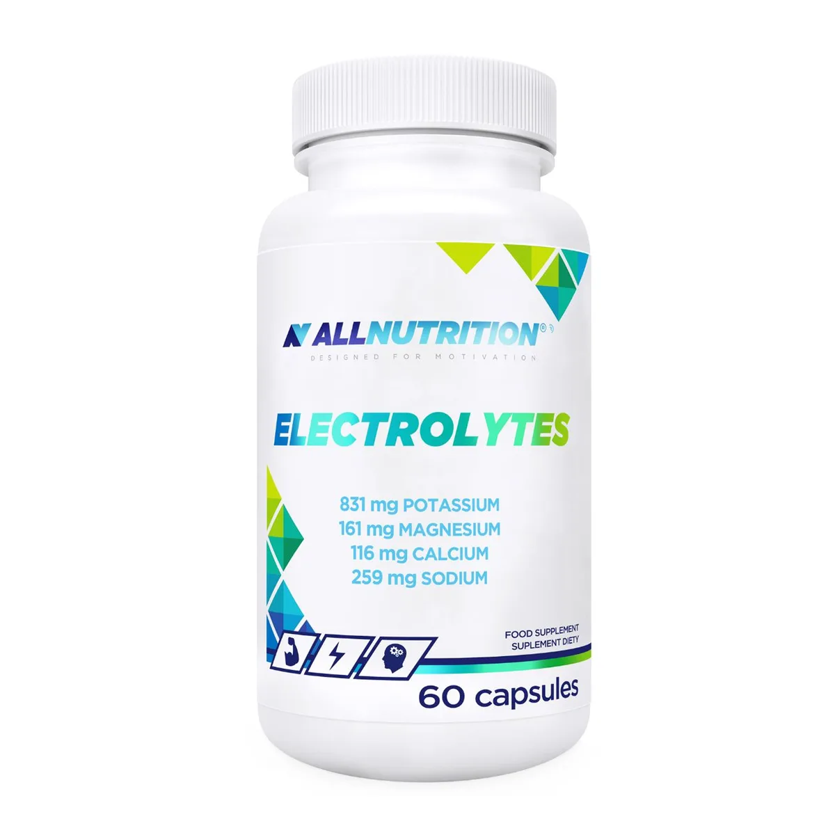 Электролиты Allnutrition капсулы 60 шт для гидратации и поддержки мышц