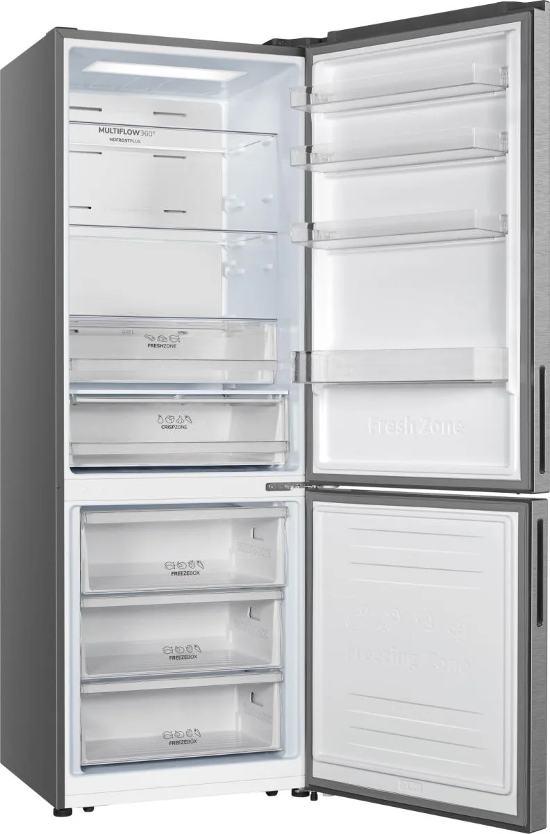 Холодильник Gorenje з морозильником 200 см А++ 347 л для зберігання продуктів з інверторним компресором