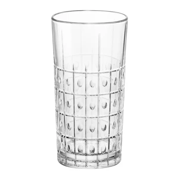 Набір високих склянок Bormioli Rocco Bartender Este Cooler, 490 мл, висота 158 мм, 6 штук, прозоре скло.