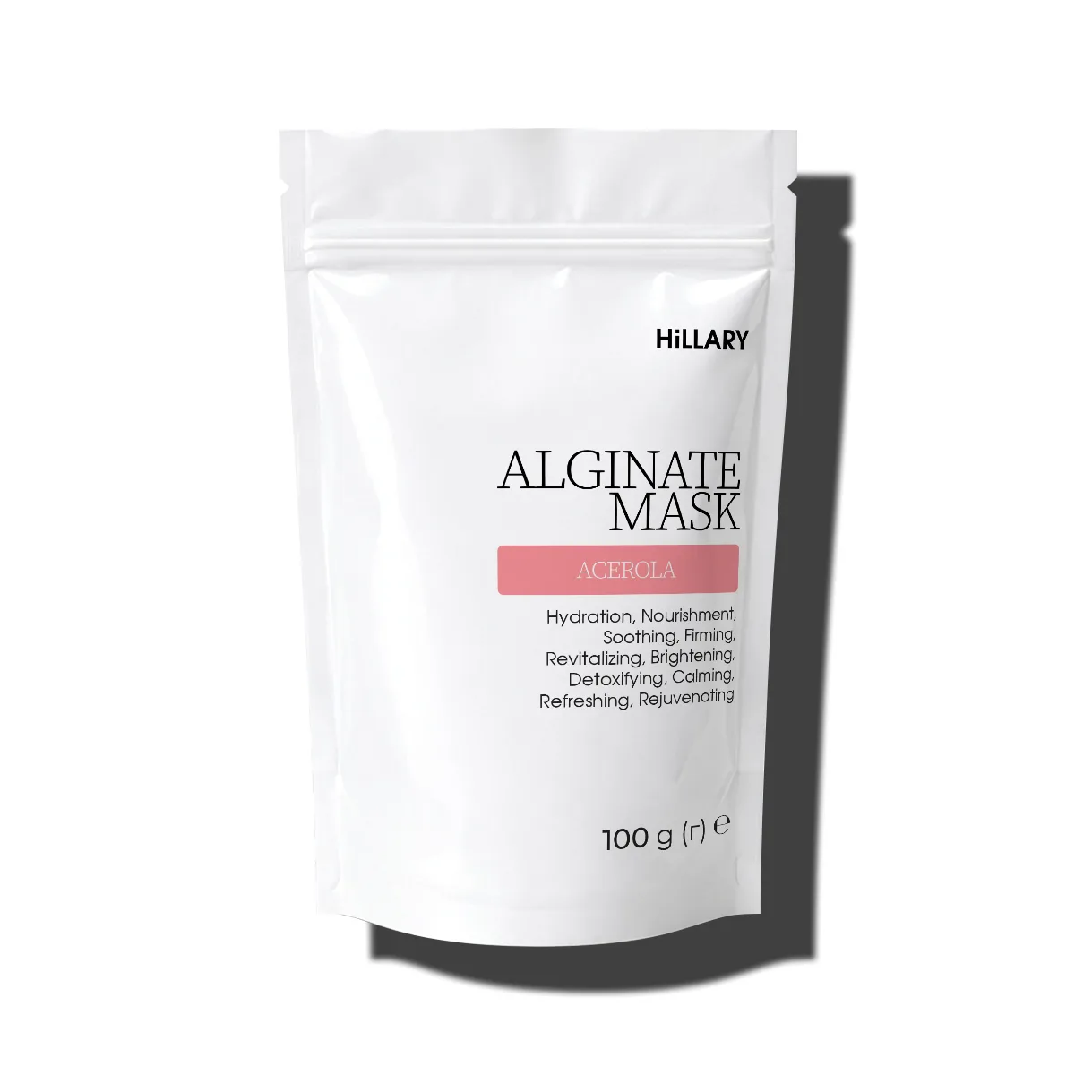 Стимулююча альгінатна маска з вітамінами В, C Hillary Acerola, 100 г