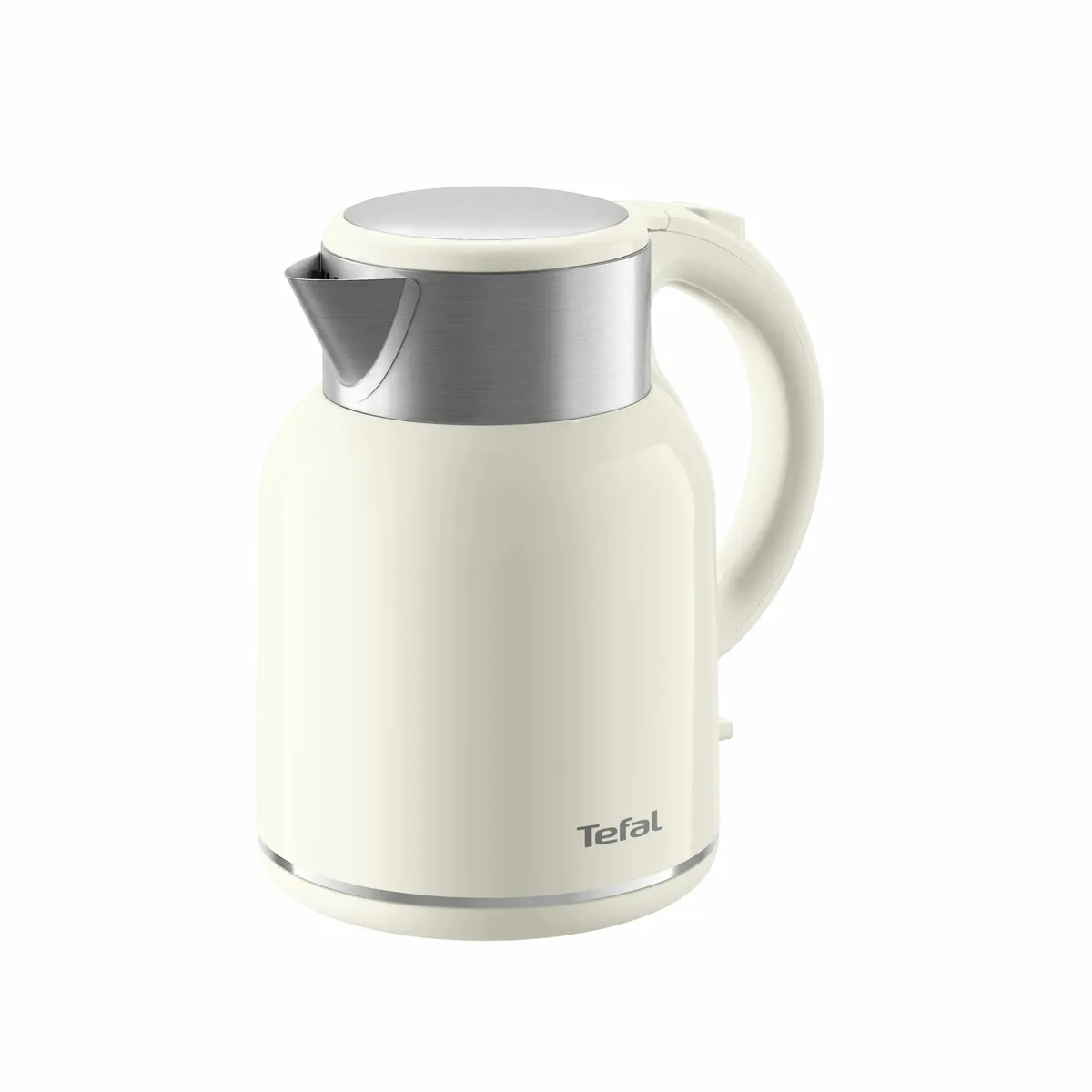 Електричний чайник Tefal Thermo Protect XL, 1.9л, пластиковий корпус, нержавіюча сталь, кремовий.