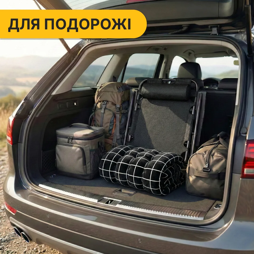 Розкладне крісло-ліжко LEOBRO велюр чорне 175х66х77 см