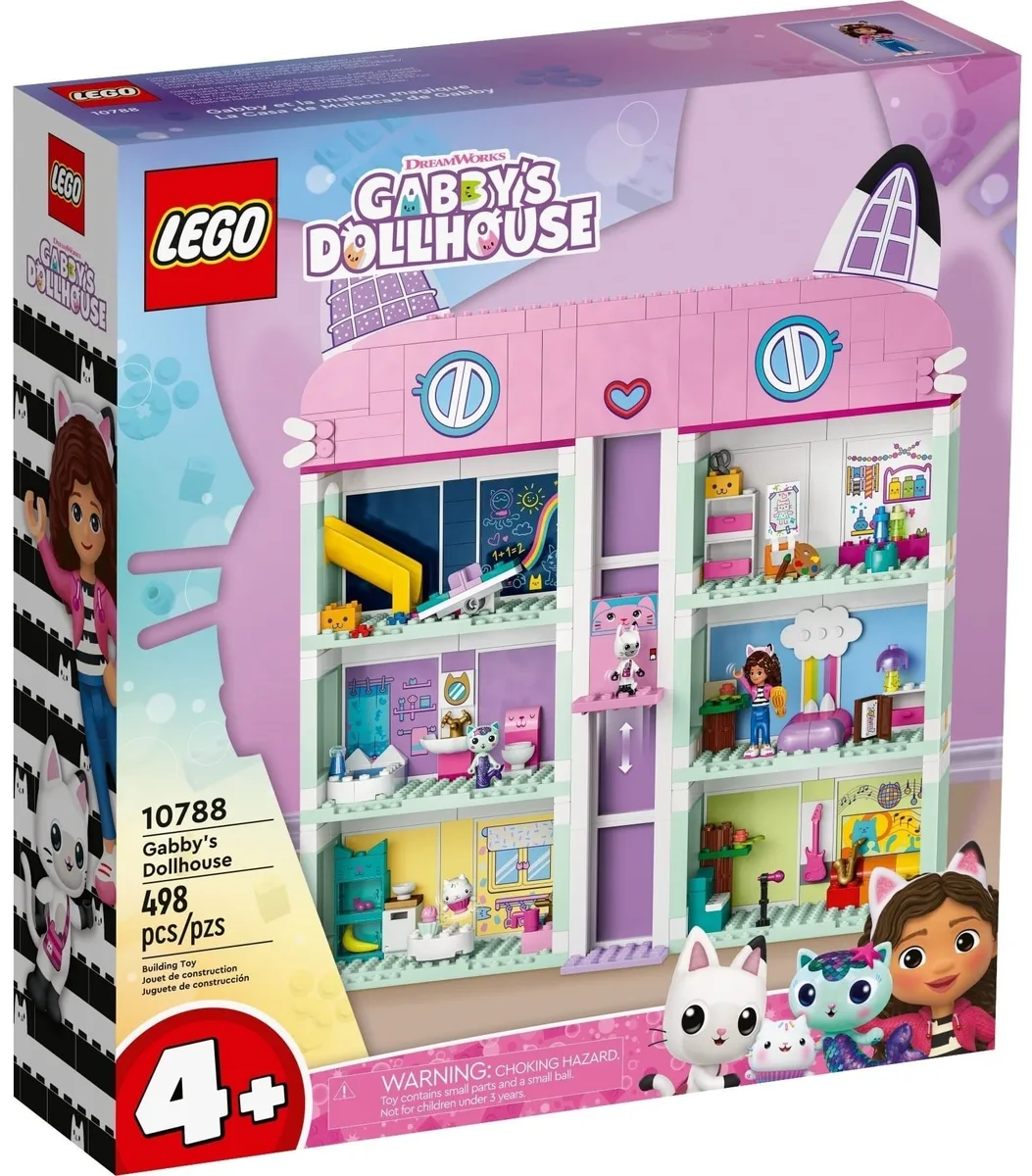 Конструктор LEGO пластик 8 кімнат різнокольоровий для дівчат від 4 років