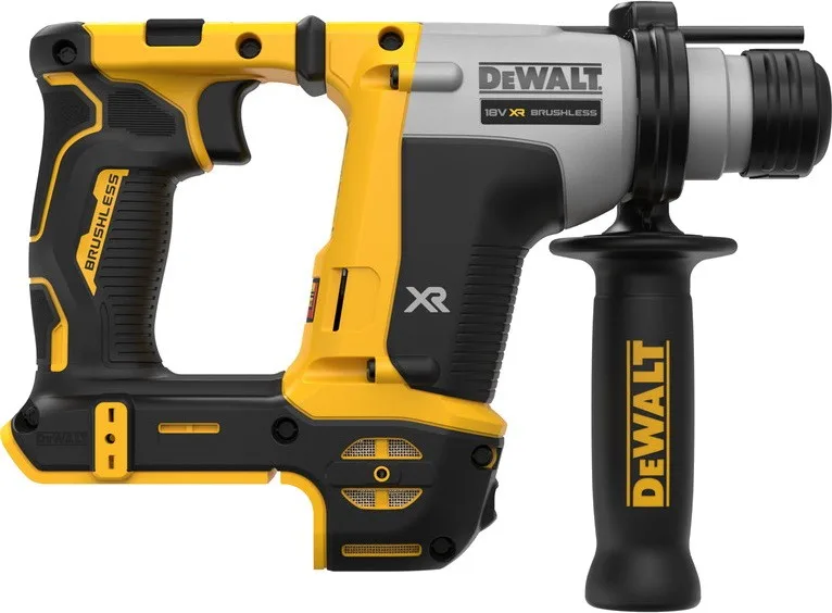 Акумуляторний перфоратор DeWalt SDS PLUS 18В XR 1.4Дж, 0-1060 об/хв, 0-4980 ударів/хв, 2 режими, 1.8 кг, без батареї та зарядного