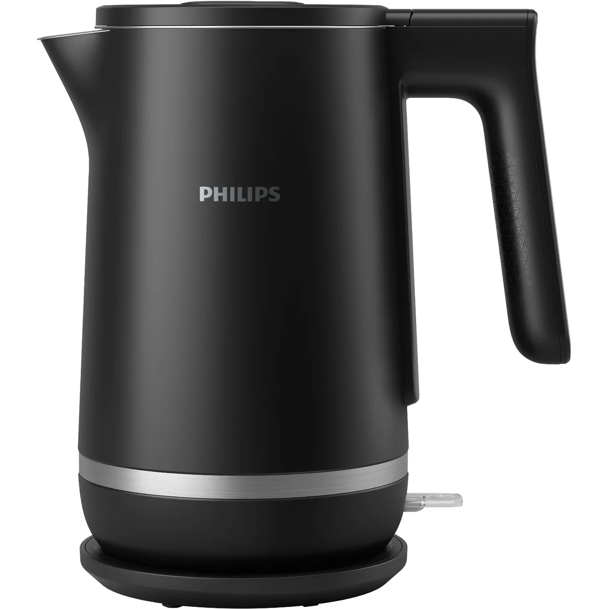 Електричний чайник Philips з подвійними стінками, об'ємом 1.7 л, Strix, чорний.