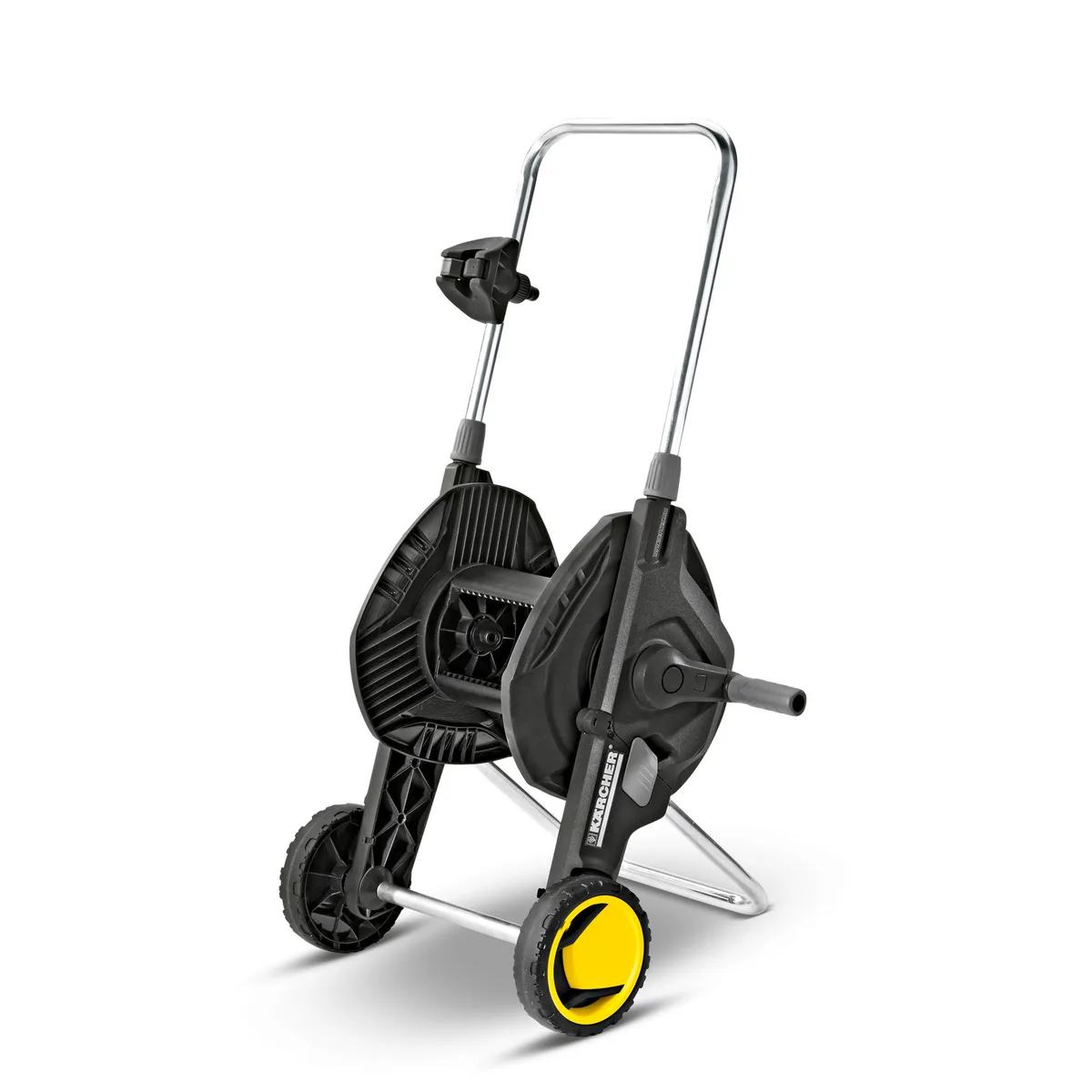 Котушка для шланга Karcher "HT 4.500", складана, з регульованою висотою ручки, довжина шланга: 50 м (1/2" та 5/8").