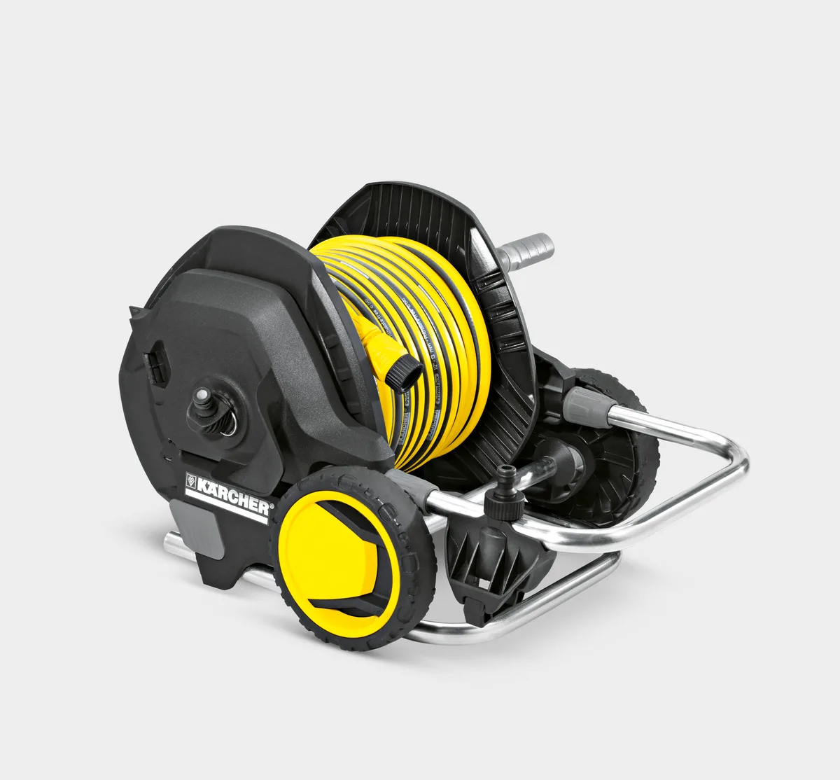 Катушка для шланга Karcher "HT 4500", складная, с регулируемой высотой ручки, длина шланга: 50 м (1/2" и 5/8")