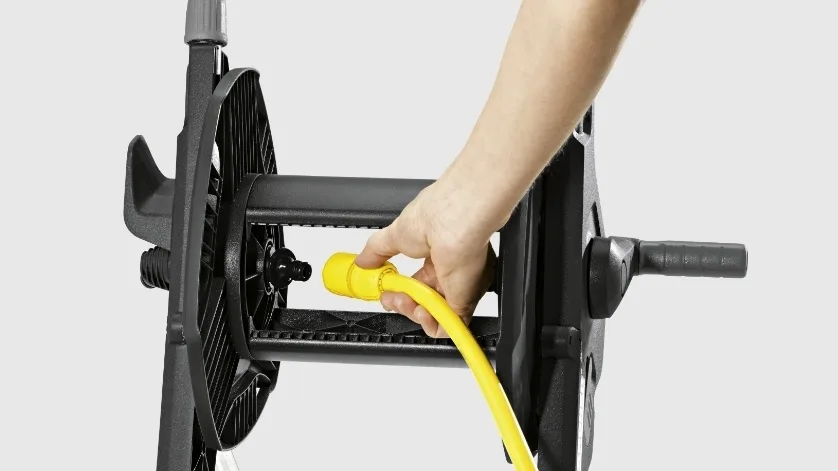 Катушка для шланга Karcher "HT 4500", складная, с регулируемой высотой ручки, длина шланга: 50 м (1/2" и 5/8")