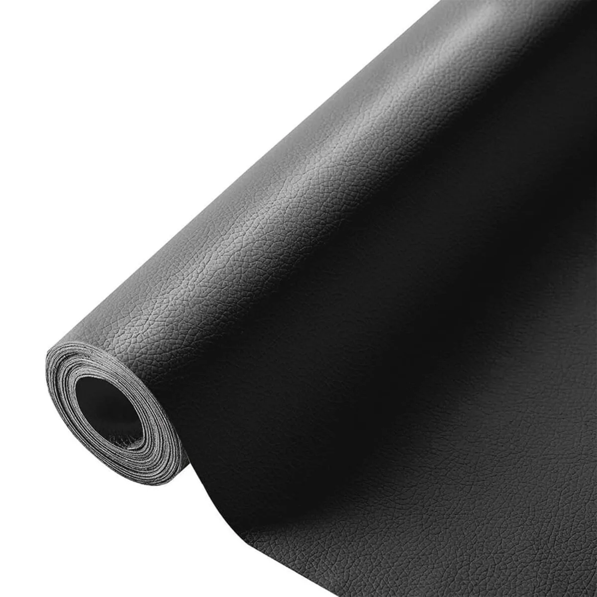 Самоклеюча екошкіра 137х300 см 0,5 мм Чорний PVC PU
