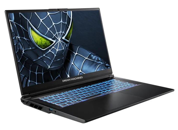 Ноутбук Dream Machines RG5050-17 17.3FHD IPS, Intel i9-14900HX, 32GB, F2TB, NVD5050-8, DOS, чорний